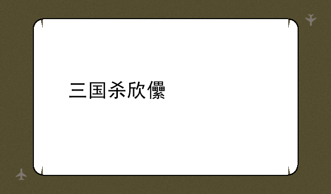 三国杀欣儿解说