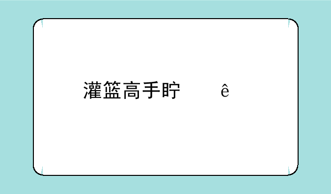 灌篮高手真人版