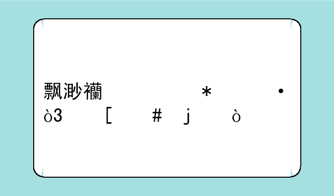 飘渺西游抄袭，他妈的！