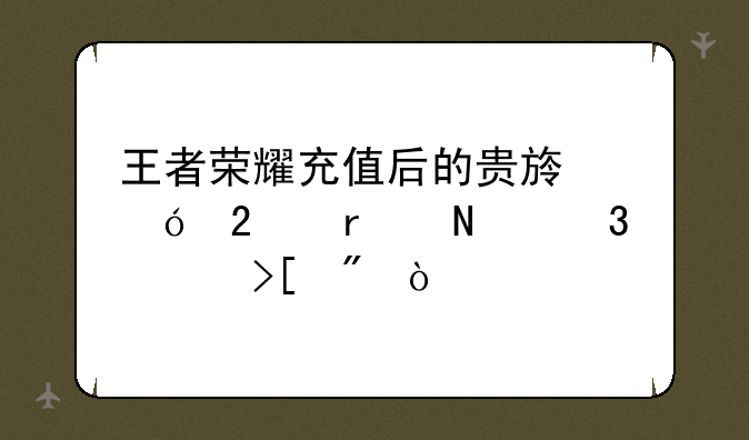 王者荣耀充值后的贵族礼包在哪里领取到？
